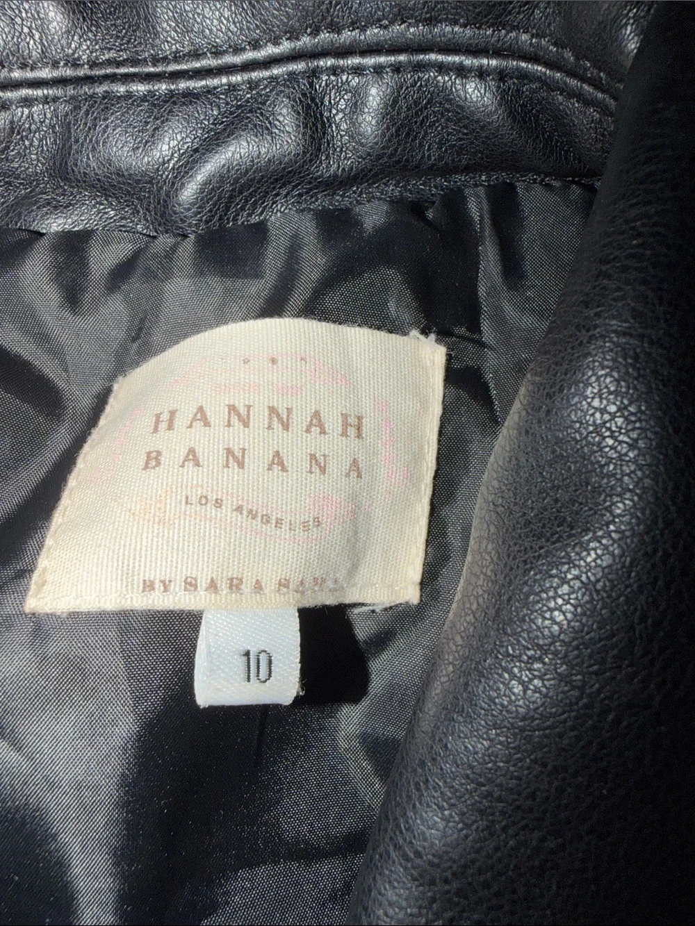 Hannah Banana black moto